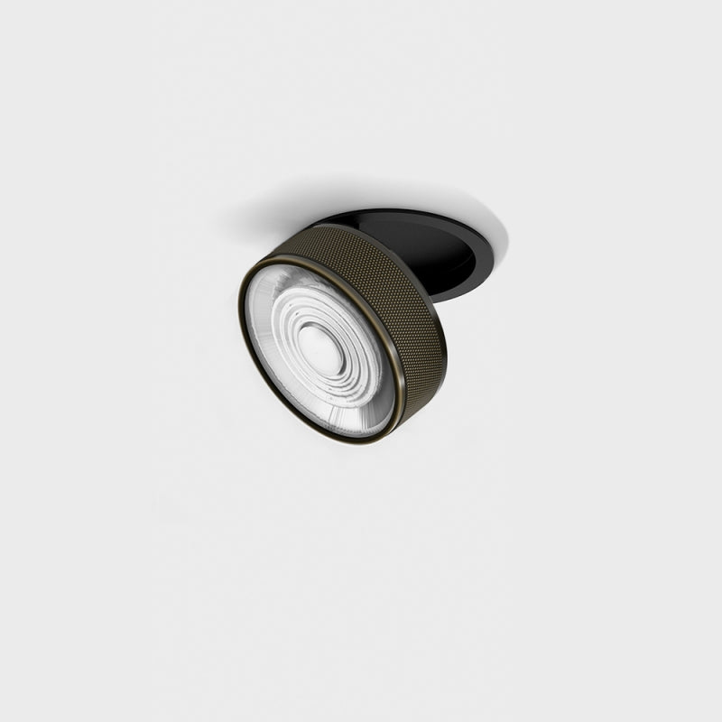Spot LED încastrat orientabil SOL IN Negru/Bronz - Decorevo