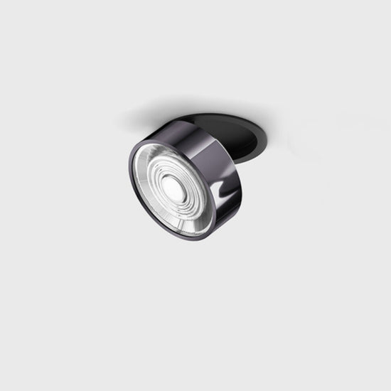Spot LED încastrat orientabil SOL IN Negru/Diamond Black - Decorevo