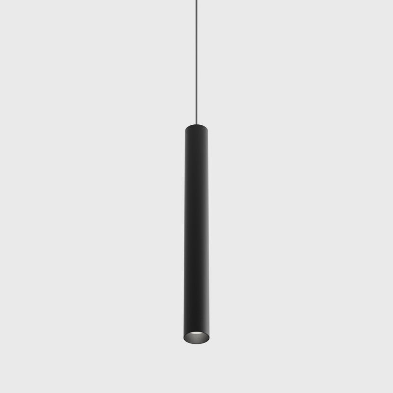 Corp de iluminat LED suspendat TUB S P 300 NANO TRIMLESS – D30mm, H300mm, bază încastrată fără ramă, IP20