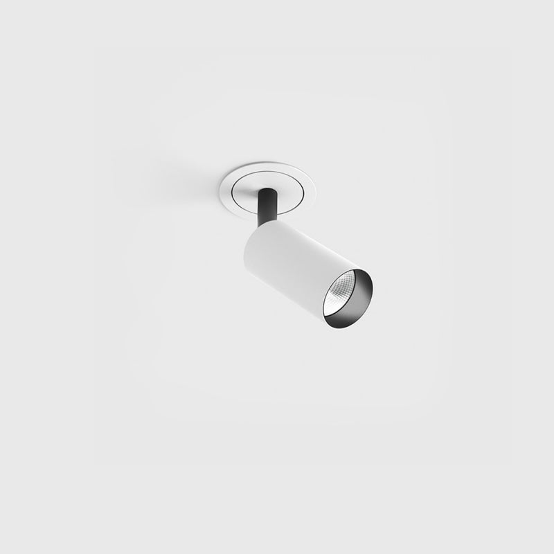 NANO TUB S TRIM Alb/Negru - Decorevo