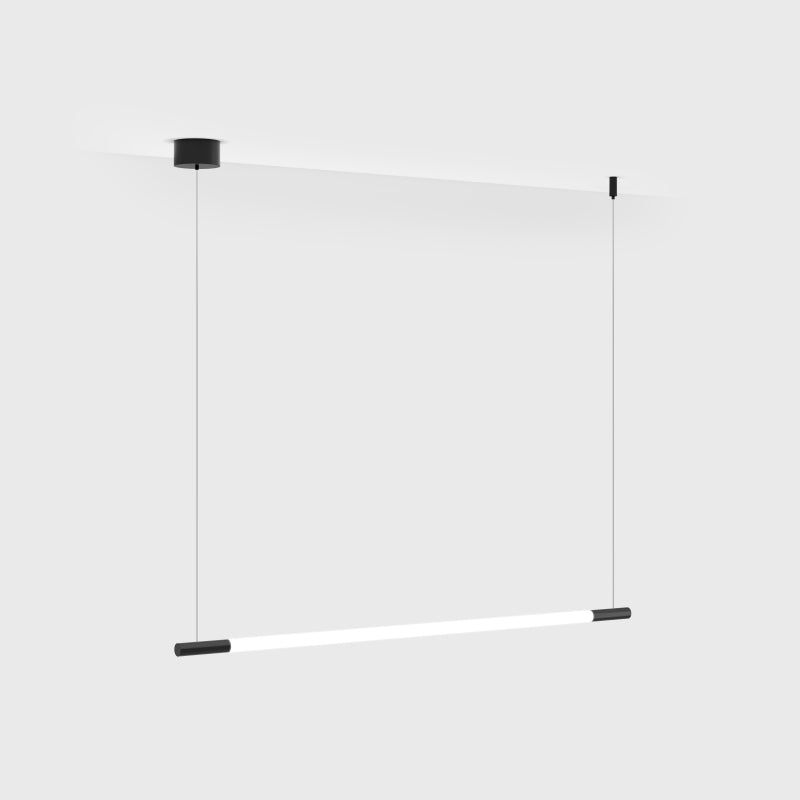 Pandantiv LED STRAW 670 – L670mm, difuzor opal, bază aplicată, IP20
