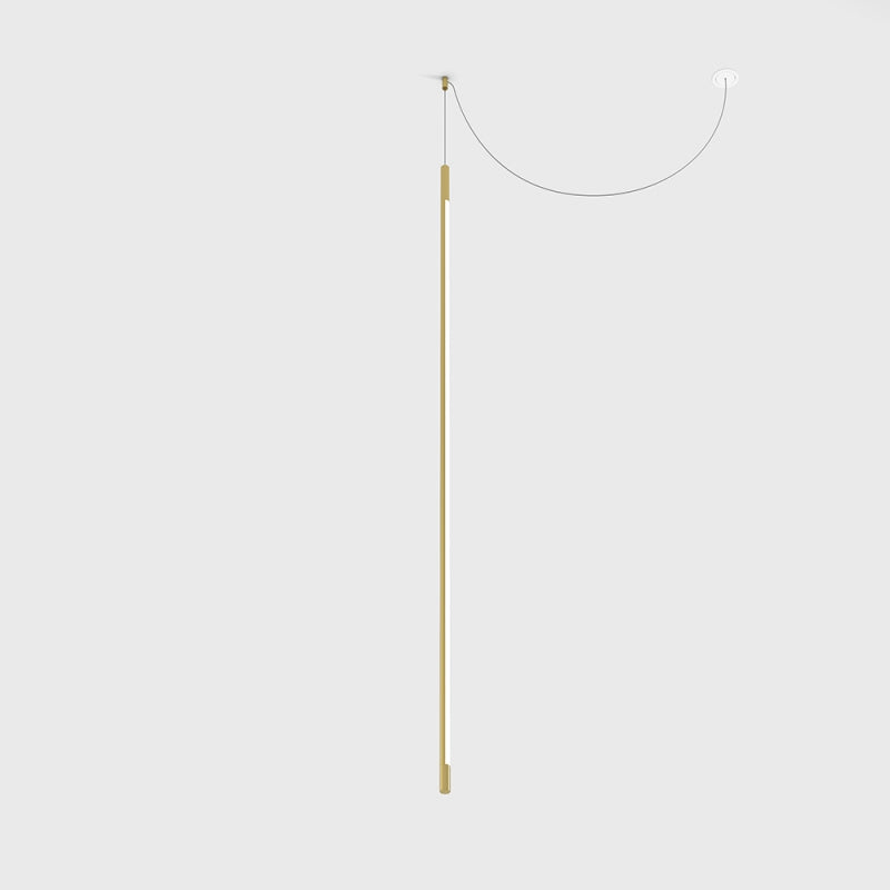 Pandantiv LED STRAW SUSP NANO – L1183mm, bază încastrată cu ramă, IP20