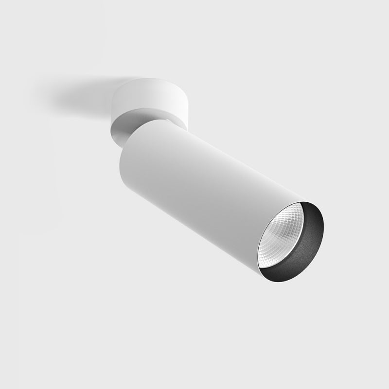 Spot LED aplicat orientabil TUB M SA 140 Alb - Decorevo