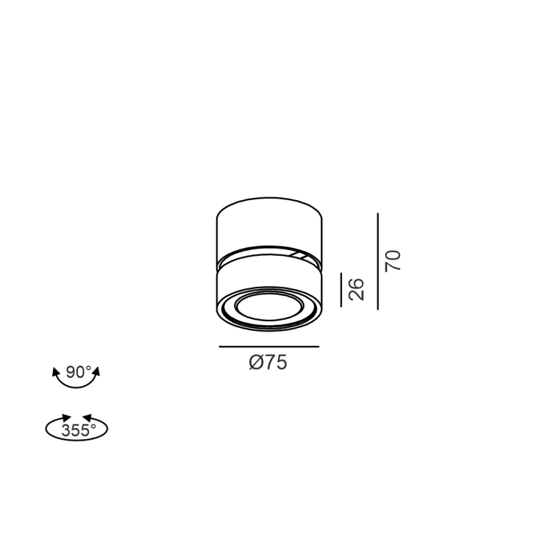 SOL SURF MINI - schema dimensiuni