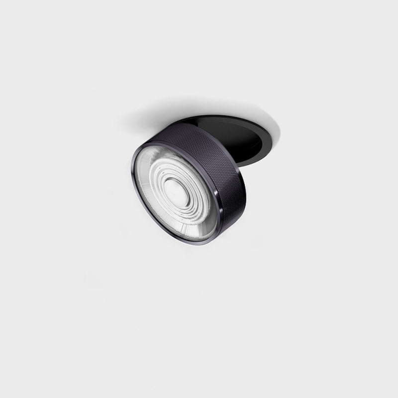Spot LED încastrat orientabil SOL IN Negru/Diamond Black (finisaj nou) - Decorevo