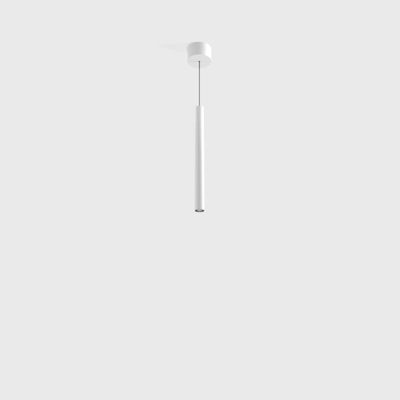 Corp de iluminat LED suspendat TUB S P 300 – D30mm, H300mm, bază aplicată, IP20