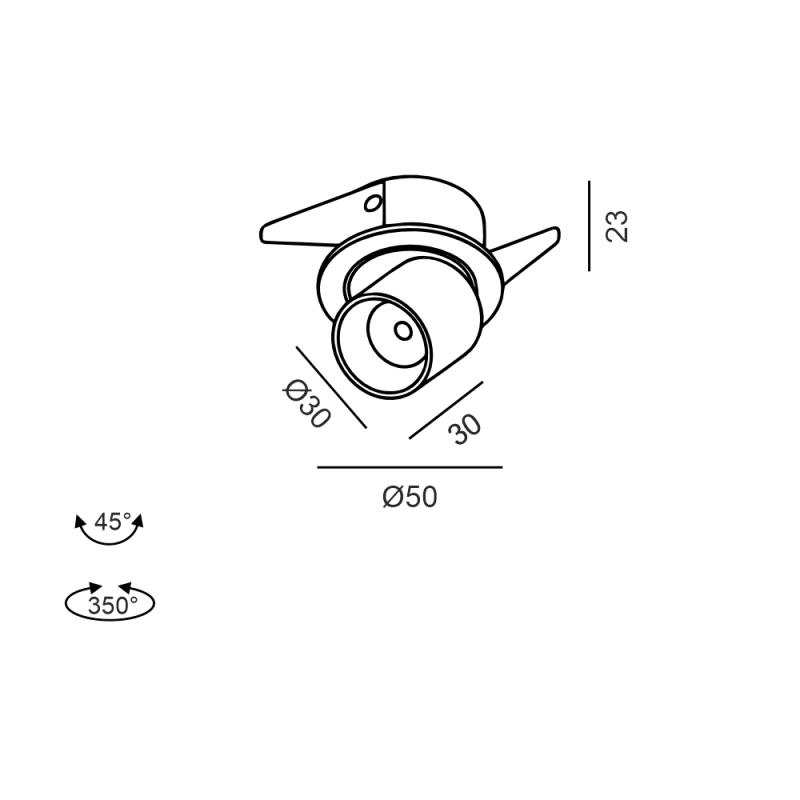 TUB S OUT - schema dimensiuni