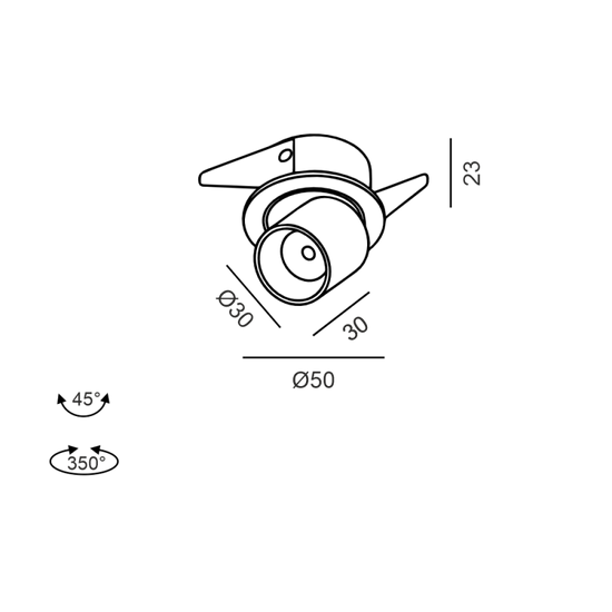 TUB S OUT - schema dimensiuni
