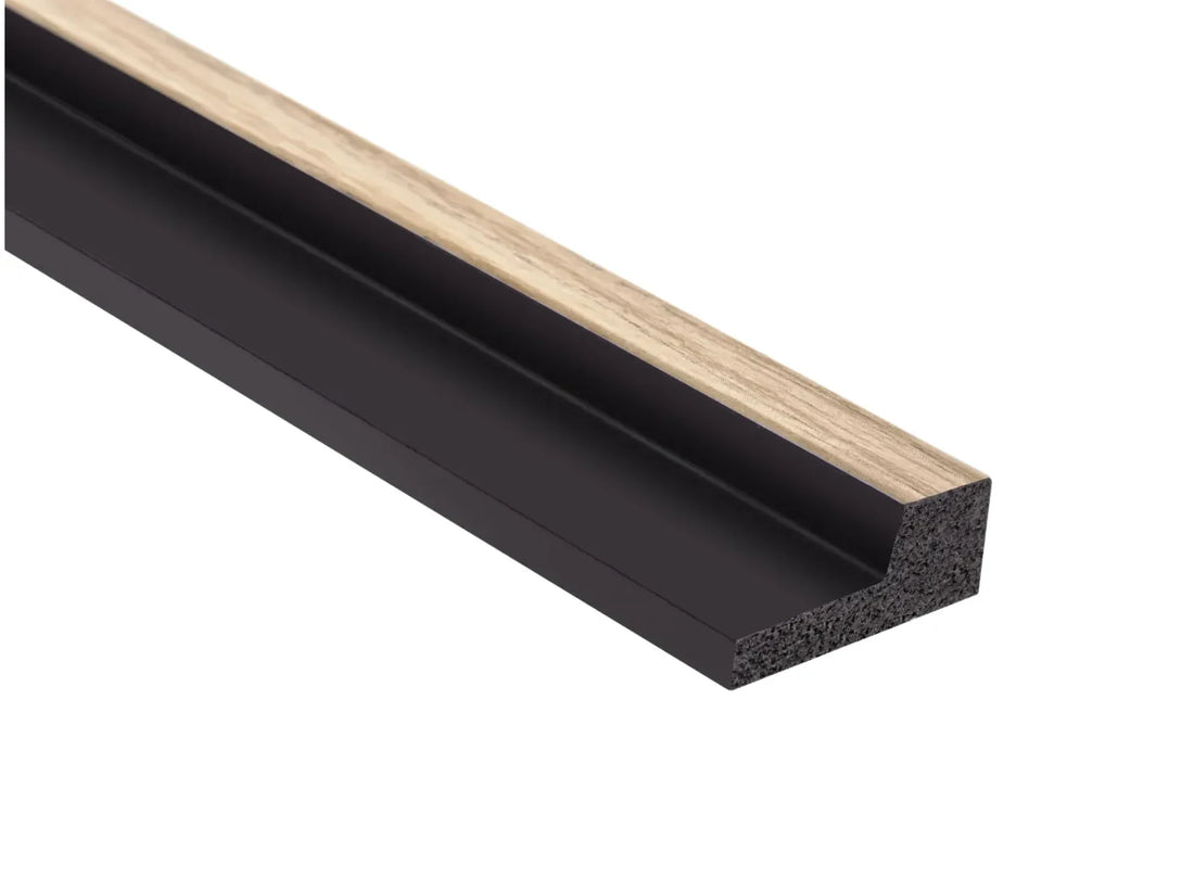 Terminație dreapta pentru riflaj decorativ Stretto L0102R Light Oak