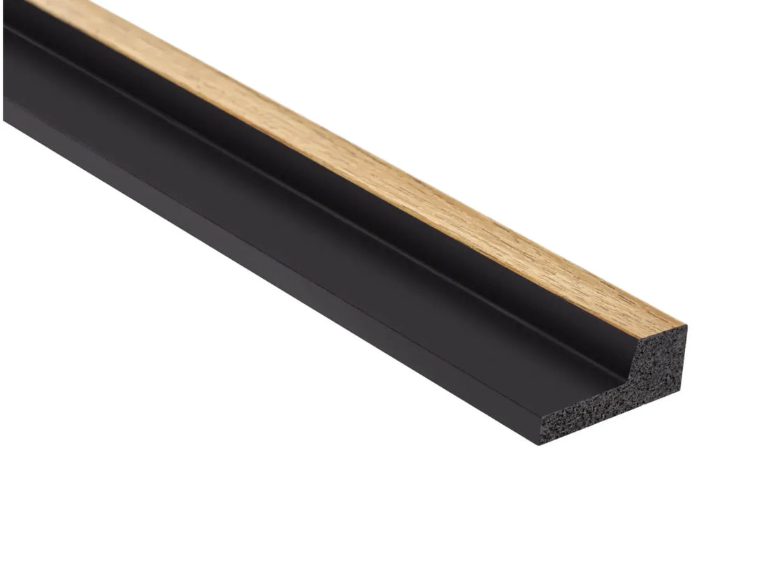 Terminație dreapta pentru riflaj decorativ Stretto L0105R Natural Oak